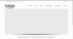 Desktop Screenshot of goizekogaztelupe.com