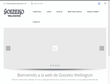 Tablet Screenshot of goizekogaztelupe.com
